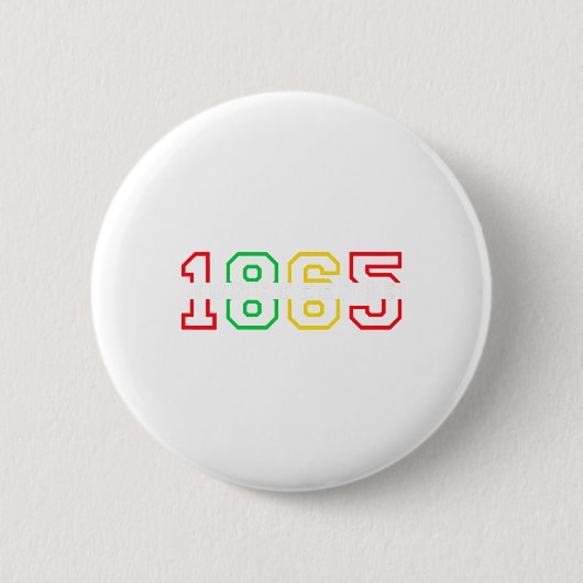 Pride Black History 1865 19 Button (Vorderseite)