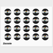 Pride Black Sticker (Blatt)