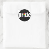 Pride Black Sticker (Tasche)