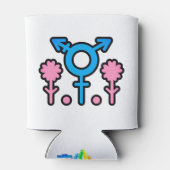 Pride Bloom Chill kann kühlen Dosenkühler (Rückseite)