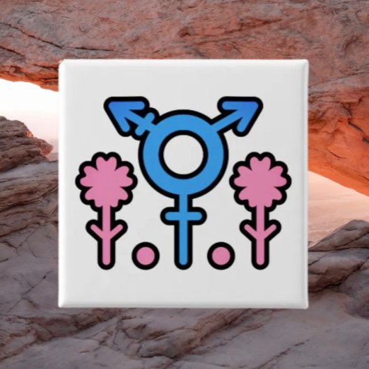 Pride Bloom Power-Taste Button