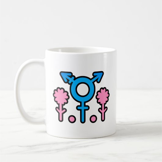 Pride Blossom Celebration Tasse (Links)