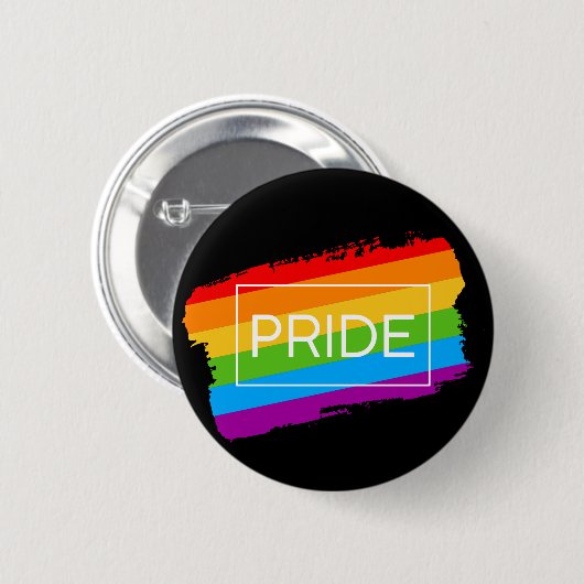 Pride Brushhub Rainbow Button (Vorne & Hinten)