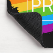 Pride Brushhub Rainbow Mousepad (Ecke)