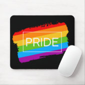 Pride Brushhub Rainbow Mousepad (Mit Mouse)