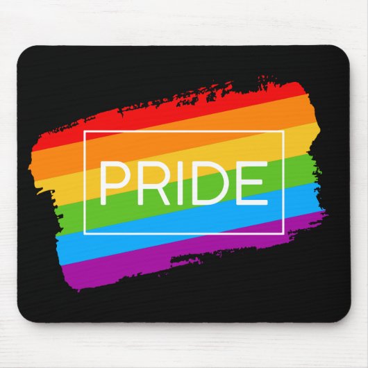 Pride Brushhub Rainbow Mousepad (Vorne)
