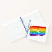 Pride Brushhub Rainbow Notizblock (Innenseite)