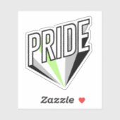 Pride Burst Aufkleber (Blatt)