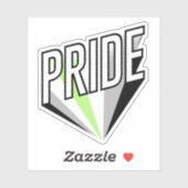 Pride Burst Aufkleber (Blatt)