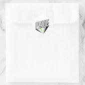 Pride Burst Runder Aufkleber (Tasche)
