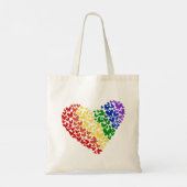 Pride Butterfly Herd - LGBTQ+ Flaggenfarben Tragetasche (Rückseite)