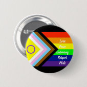 Pride Button (Vorne & Hinten)