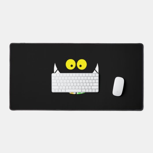 Pride Cat Smile Sticker Schreibtischunterlage (Tastatur & Maus)