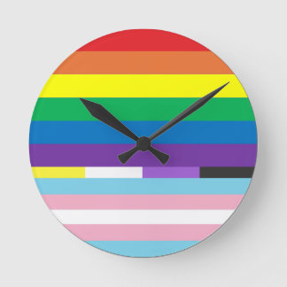 Pride Circle  Runde Wanduhr