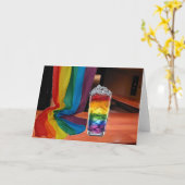 Pride Cocktail Karte (Gelbe Blume)