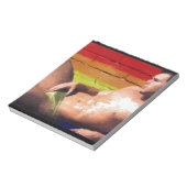 PRIDE Dach Hunk - Original-Malerei Notizblock (Rotiert)
