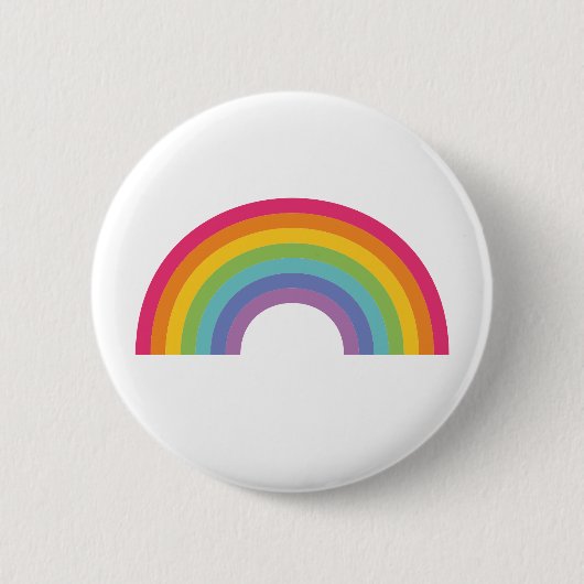 Pride Day Rainbow Button (Vorderseite)