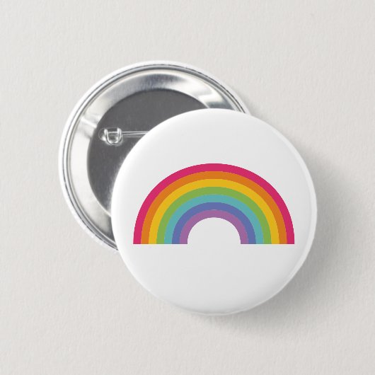 Pride Day Rainbow Button (Vorne & Hinten)