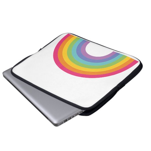 Pride Day Rainbow Laptopschutzhülle (Vorne Knopf)