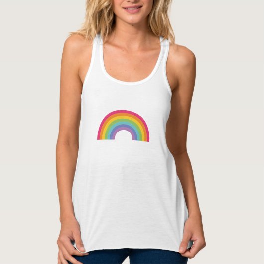 Pride Day Rainbow Tank Top (Vorderseite)