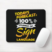 Pride Deaf Bewusstsein und Asyl Mousepad (Mit Mouse)