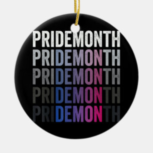 Pride Demon Bisexual Bi Pride Monat LGBTQ Gay Lesb Keramik Ornament