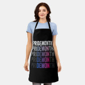 Pride Demon Bisexual Bi Pride Monat LGBTQ Gay Lesb Schürze (Getragen)