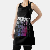 Pride Demon Bisexual Bi Pride Monat LGBTQ Gay Lesb Schürze (InSitu)