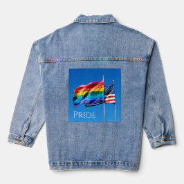 'Pride' Denim Jacket Jeansjacke