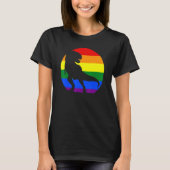 Pride Dinosaur Lgbt Gay Lesbian Transgender Trans T-Shirt (Vorderseite)