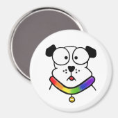 Pride Dog Magnet (Vorderseite/Rückseite)