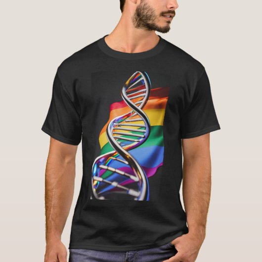 Pride Double Helix T-Shirt (Vorderseite)