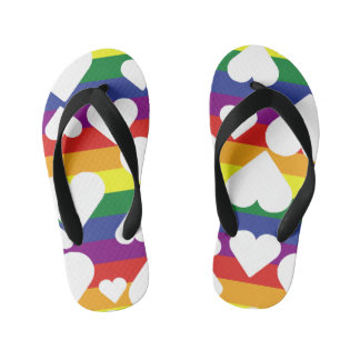 Pride Dreht Flops Kinderbadesandalen