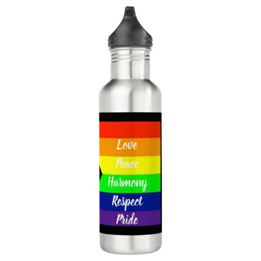 Pride Edelstahlflasche (Rechts)
