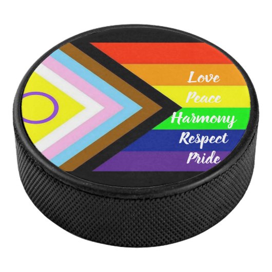 Pride Eishockey Puck (3/4)