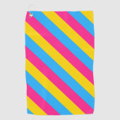 Pride Equal Rights Diversity Integration für Pans Golfhandtuch (Vorderseite)