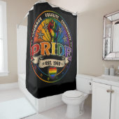 Pride Est. 1969 Duschvorhang (Beispiel)