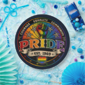 Pride Est. 1969 Pappteller (Party)