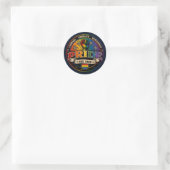 Pride Est. 1969 Runder Aufkleber (Tasche)