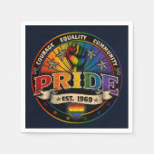 Pride Est. 1969 Serviette (Vorderseite)