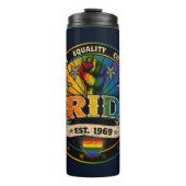 Pride Est. 1969 Thermosbecher (Vorderseite)
