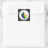 Pride Fetus Stickers (Quadrat) (Tasche)