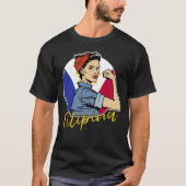 Pride Filipina Pinay Ehefrau Girlfriend Philippine T-Shirt (Vorderseite)