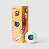 PRIDE Fingerprint Golf Balls Golfball (Verpackungen)