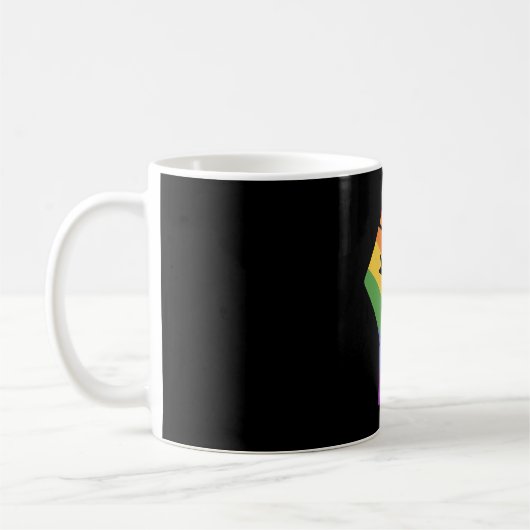 Pride Fist LGBT Design for Equality Kaffeetasse (Links)
