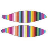 Pride Flag Colorful Stripes Pattern Basketball (Panele)