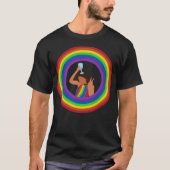 Pride Flag Jade T-Shirt (Vorderseite)