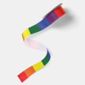 Pride Flag LGBT Satinband (Rückseite)