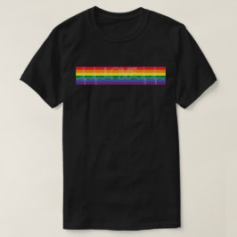 Pride Flag LIEBE EKG T-Shirt