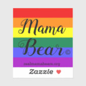 Pride Flag Serendipitydodah Vinyl Sticker (Blatt)